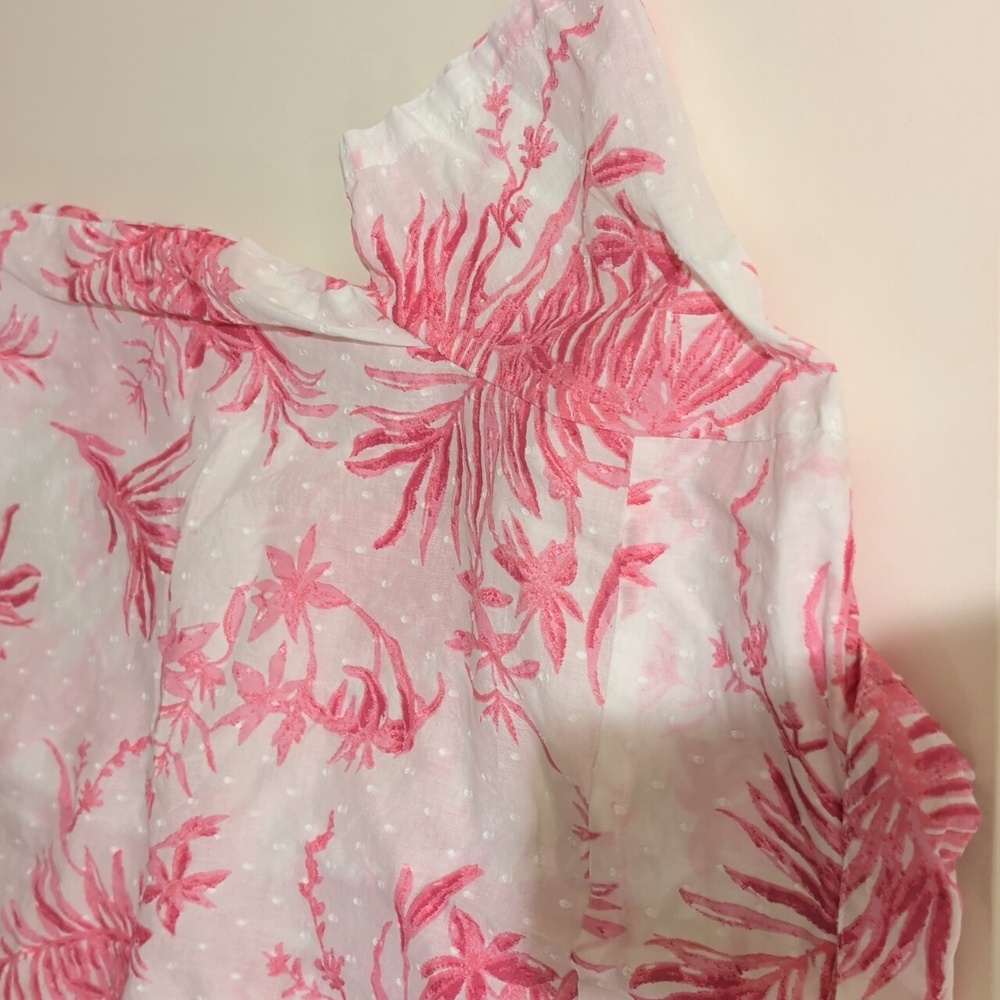 Beacon Cove 100% Cotton Pink Floral Pajamas Size M - Picture 12 of 12